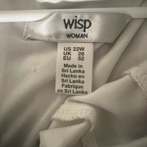 Navy floral Wisp dress 22W - Picture 4 of 4